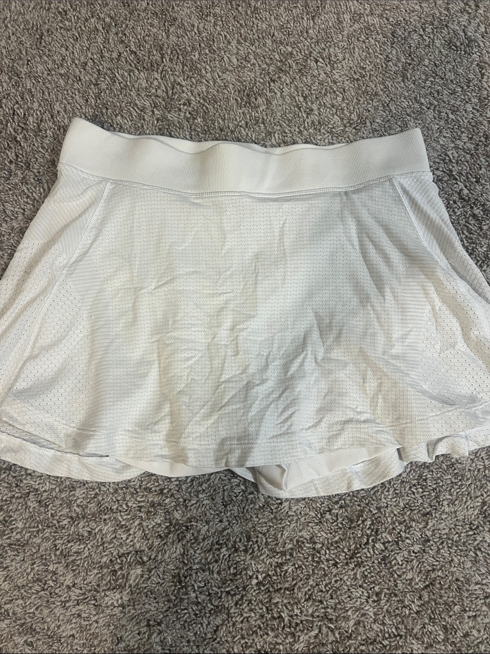 lululemon athletica White Circle Skirt with Built-In Shorts